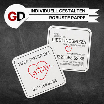 Produktbild Bierdeckel Pizza - Lotti