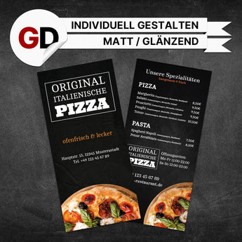 Produktbild Flyer DIN lang Pizza - Feodor