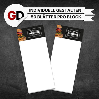 Produktbild Kellnerblöcke Burger - Feodor