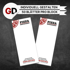 Produktbild Kellnerblöcke Pizza - Alex