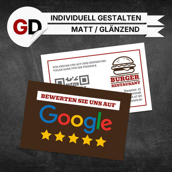 Produktbild Bewertungskarten Burger - Alex