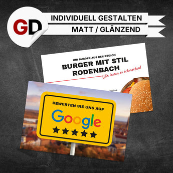 Produktbild Bewertungskarten Burger - Bernd