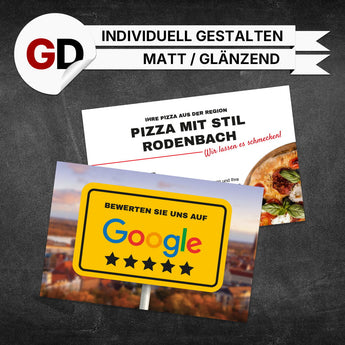 Produktbild Bewertungskarten Pizza - Bernd