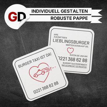 Produktbild Bierdeckel Burger - Lotti