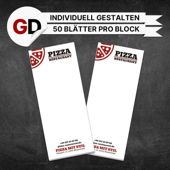 Produktbild Kellnerblöcke Pizza - Alex