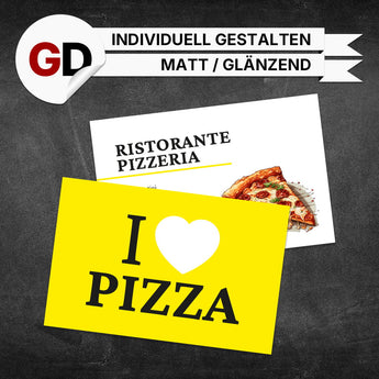 Produktbild Visitenkarten Pizza - Charlie